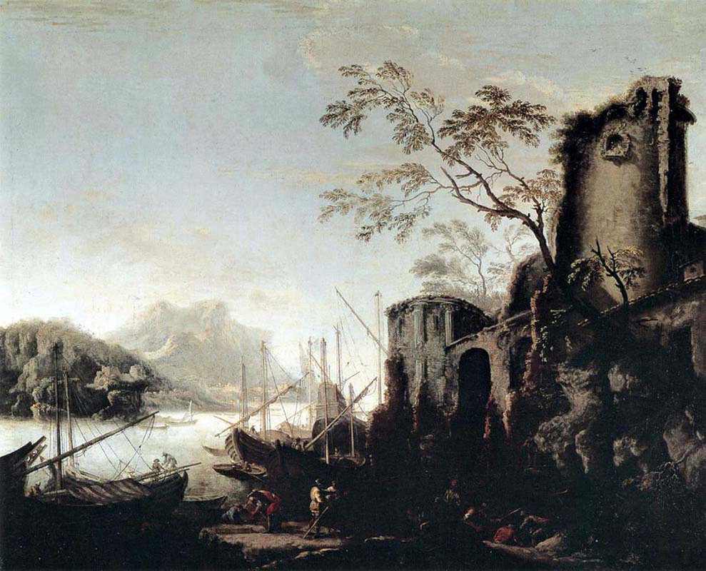 Marine Landscape withy Towers